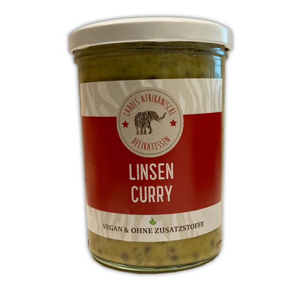 Linsen-Gemüse-Curry (VEGAN) im Glas